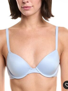 NWOT Natori Light Blue Revelation Contour Underwire Bra Size 32DD